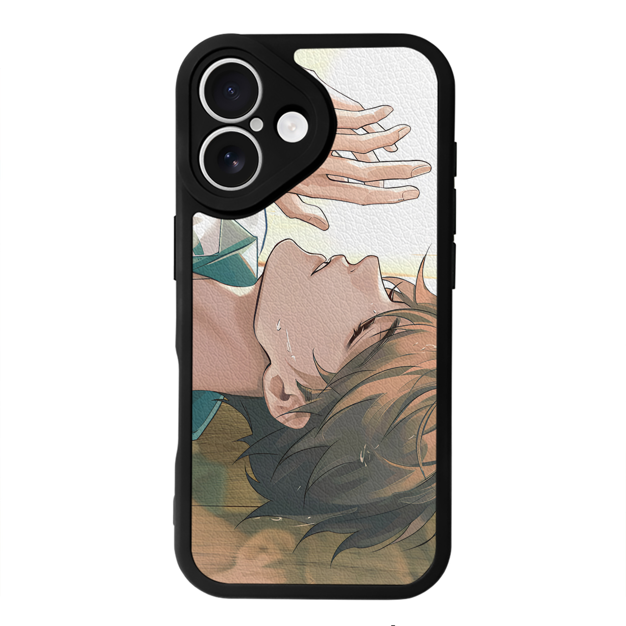 （画像用） ハイキュー!! Haikyu!! 【iPhone 16シリーズ対応】シリコンスマホケース（レザー調） 材質：シリコン